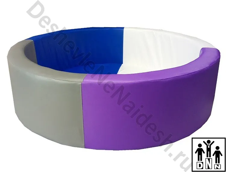 Сухой бассейн круглый без аппликаций