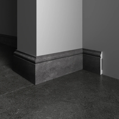 Напольный плинтус Decor-Dizayn 005-94, влагостойкий, ударопрочный, 2,4 метра