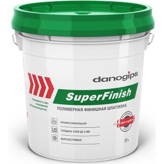 Шпатлевка Danogips SuperFinish (Шитрок) 28 кг (17 л)