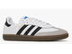 Adidas Samba Vegan White Black (Экокожа) сбоку
