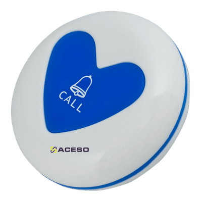 K-U1 ВЛАГОЗАЩИЩЁННАЯ КНОПКА ВЫЗОВА (БЕЛЫЙ/СИНИЙ)