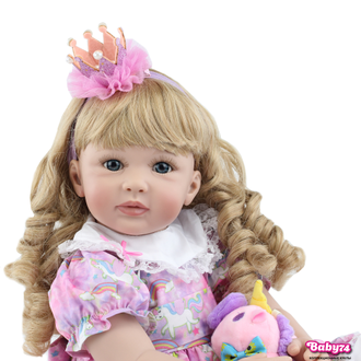 Кукла реборн — девочка  "Инесса" 60 см