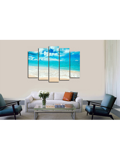 Модульная картина "Голубой океан"