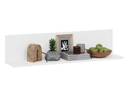 Детская ТИФФАНИ - Полка настенная (1092) Тип 2 Белый снег