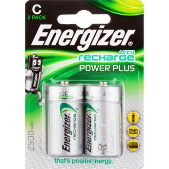 Аккумулятор ENERGIZER Power Plus С/NH35 2500mAh бл/2шт