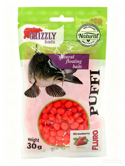Насадка пуфики PUFFI FLURO КЛУБНИКА  (30г) ЦЕНА ЗА 5шт