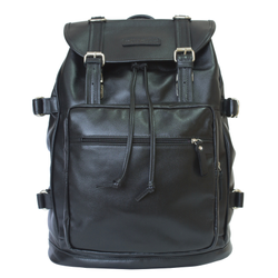 Кожаный рюкзак Volturno black (арт. 3004-05)