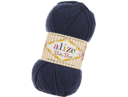 Baby Best (Alize) пряжа цвет № 58 темно синий