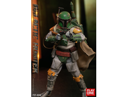 Боба Фетт (Звездные Войны, Star Wars: The Empire strikes back) - Коллекционная фигурка 1/12 SCALE Galactic Hunter (POT-0006) - Play One twelve