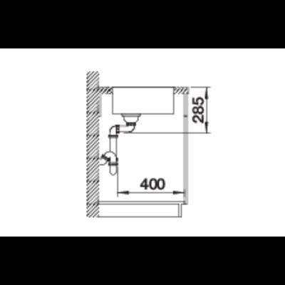 Мойка Blanco SUPRA 400-IF