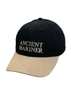 Кепка яхтсмена с надписью "Ancient Mariner" Nauticalia 6225 универсальный размер из хлопка
