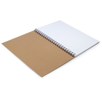 Скетчбук, белая бумага 150 г/м2, 210х297 мм, 30 л., гребень, BRAUBERG ART "CLASSIC", 128949