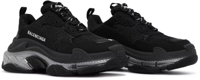 Balenciaga Triple S Sneaker Black Iridescent