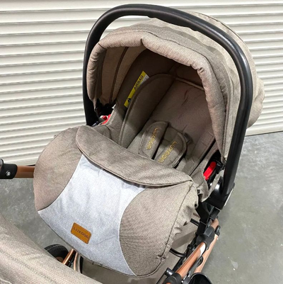 Детская коляска 3 в 1 Luxmom 518 Коричневый