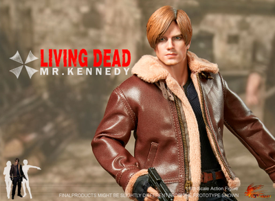 Леон С. Кеннеди (Resident Evil 4 Remake)  - Коллекционная ФИГУРКА 1/6 scale Mr.Kennedy complete set (FD014C) - Hot Heart
