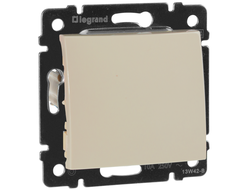 Legrand 774311, Valena Кнопка без фиксации, слоновая кость