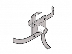 Комплект пропашки VH660 справа внутр.
