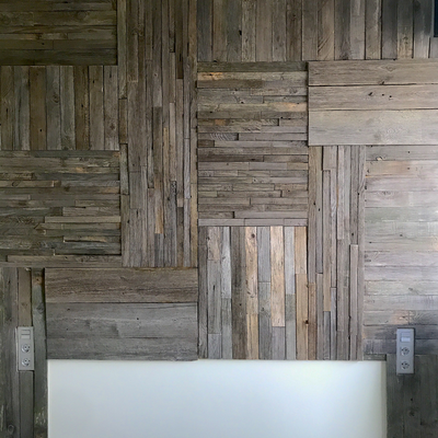 состаренная древесина, отделка деревом, лофт, лофт стиль, лофт интерьер, панно из дерева, декор стен