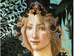 Картина обогреватель, репродукция Сандро Боттичелли Весна, фрагмент 1