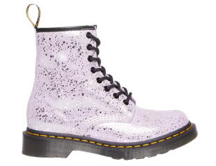 Lilac glitter dr martens on sale