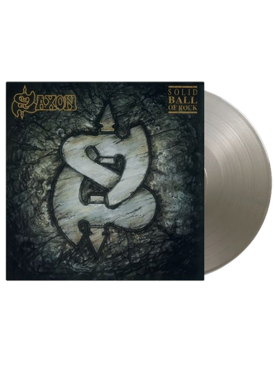 SAXON - Solid Ball Of Rock LP Silver Ltd.1000