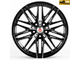 Комплект дисков R18 8,0J ET+40 5*114,3 Vossen 1217X-SB393 Черный с полированными лучами (81377)