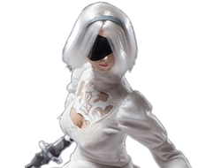 Купить онлайн косплей (Cosplay) коллекционную фигурку андроида 2б (android 2B) из игры ниер автомата