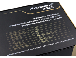 Билед модули Aozoom X5 2025 (прямоугольные) 3.0 дюйма, 2 чипа, 5500K, 12V, 58W/66W крепление 3R (комплект, 2шт)