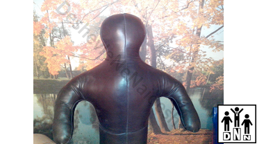 борцовский чучело натуральная кожа двуногий