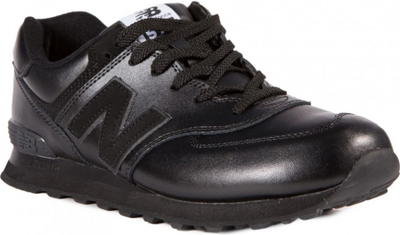 New Balance 574 All Black Leather