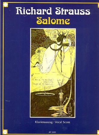 Strauss, Richard. Salome op.54 Klavierauszug (dt/en)