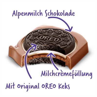 Шоколад Milka Oreo Sandwich