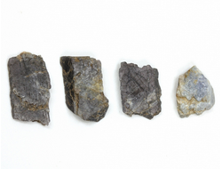 Корунд синий (сапфир), кристалл, в ассортименте, Индия (10-15 мм, 0,4-0,8 г) №36092