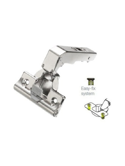 Петля мебельная Titus T-Type с доводчиком Glissando (для фальшпанели) 110/45/17 мм + cистема ускоренной сборки Easy-fix