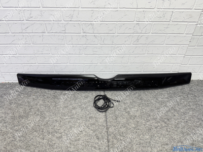 Накладка багажника Toyota Land Cruiser Prado 13-17 черная