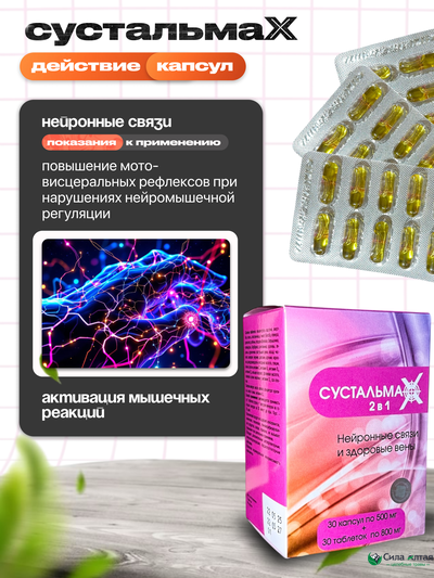 Сустальмакс: нейронные связи и здоровье вен