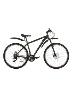 Велосипед FOXX ATLANTIC D 27.5" 2022 зелёный