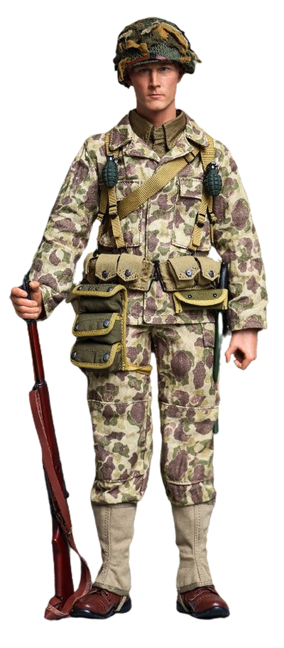 Американский пехотинец в Нормандии - Коллекционная ФИГУРКА 1/6 U.S. Armored Infantryman Normandy 1944 (UD9035) - UJINDOU