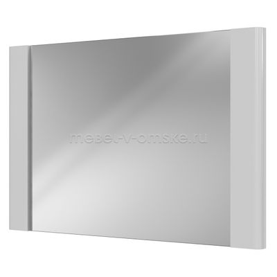 ЗБР052 Зеркало Вива (Белый глянец). Размер: 870*554*32