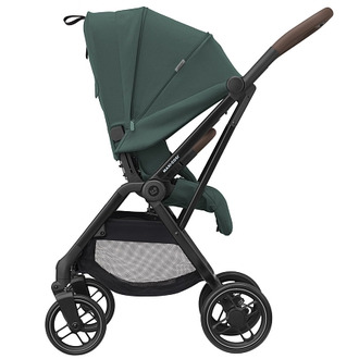 Коляска прогулочная и автокресло Maxi-Cosi Leona Essential Green зеленый (большие колеса)
