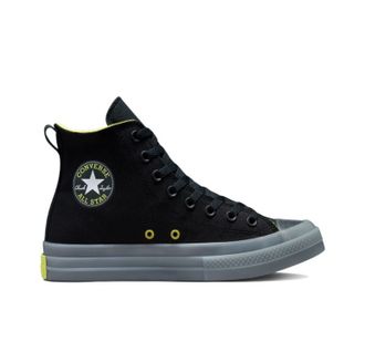 Кеды Converse Chuck Taylor All Star Black Lime Twist высокие