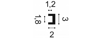 Карниз CX190 - 2*3*200см