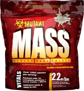 (Mutant) Mass - (2270 гр) - (печенье крем)