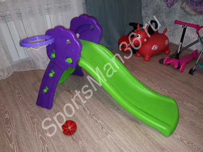 Детская горка "Дубок" PS-0291 вид сбоку