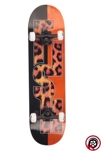 Скейтборд Fish SkateBoards PRO 79 х 20см LEOPARD