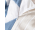 Комплект постельного белья из Сатина 100% хлопок цвет Зиг заг полосы ( Евро макси 220 х 240 см) C554