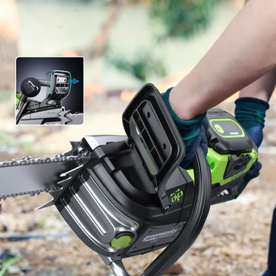 Цепная аккумуляторная пила Greenworks OCS800