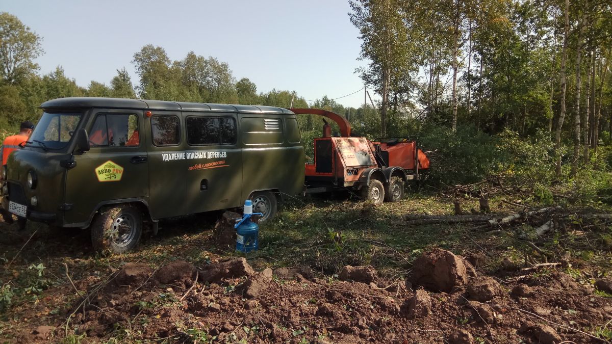 Расчистка участка 10 соток в Плетнихе