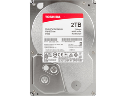 Жёсткий диск TOSHIBA P300 HDWD120EZSTA, 2Тб, HDD, SATA III, 3.5"