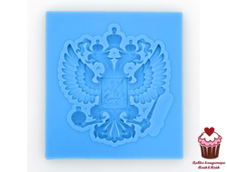 Молд силиконовый Герб Российский 4,5см